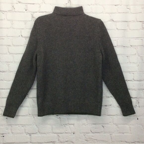 Eddie Bauer Sweater Men S 1/4 Zip Wool Blend Pullover Outdoor Rugged Camp Green - Picture 10 of 10